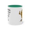 Pas besoin de cheveux avec ce corps de rêve - mug humour -