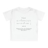 T-shirt blanc papa va m'apprendre tout ce qu'il sait ...