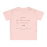 T-shirt rose papa va m'apprendre tout ce qu'il sait ...