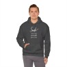 homme avec Hoodie gris smile and the world smiles with you