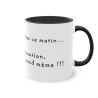 Mug noir Ca va, je vais bien ...