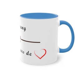 Pas sœurs de sang mais sœurs de cœur - Mug humour -
