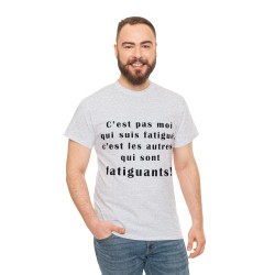 homme avec t-shirt gris c'est pas moi qui suis...