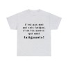 t-shirt cendre c'est pas moi qui suis...