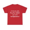 t-shirt rouge c'est pas moi qui suis...