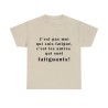 t-shirt sable c'est pas moi qui suis...