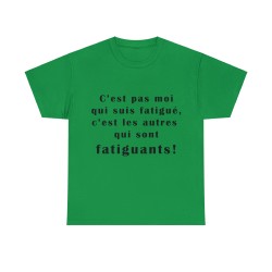 t-shirt vert irlandais c'est pas moi qui suis...