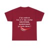 T-shirt cardinal j'ai enlevé les 2 F...