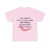 T-shirt rose j'ai enlevé les 2 F...