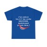 T-shirt royal j'ai enlevé les 2 F...