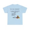 T-shirt bleu ciel Avez-vous remarqué ?