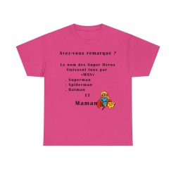 T-shirt fuchsia Avez-vous remarqué ?