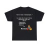 T-shirt noir Avez-vous remarqué ?