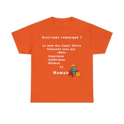 T-shirt orange Avez-vous remarqué ?