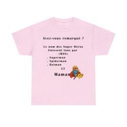T-shirt rose Avez-vous remarqué ?