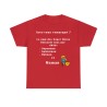 T-shirt rouge Avez-vous remarqué ?