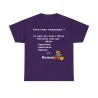 T-shirt violet Avez-vous remarqué ?