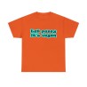 t-shirt orange Eat pussy it's vegan