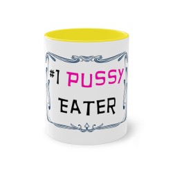 mug jaune #1 pussy eater