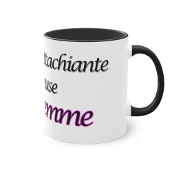 Mug noir 50% Attachiante