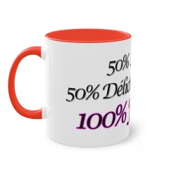 Mug Rouge 50% Attachiante
