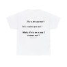 T-shirt blanc il y a pire que moi