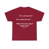 T-shirt rouge cardinal il y a pire que moi