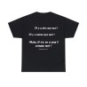 T-shirt noir il y a pire que moi