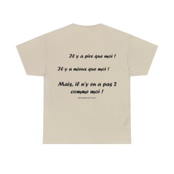T-shirt Sable il y a pire que moi