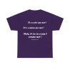 T-shirt violet il y a pire que moi