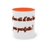 Mug orange mon plan est