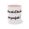 Mug rose mon plan est
