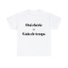 T-shirt Blanc Oui chérie