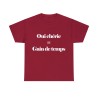 T-shirt cardinal Oui chérie