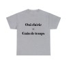 T-shirt gris Oui chérie