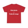 T-shirt rouge Oui chérie