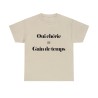 T-shirt sable Oui chérie