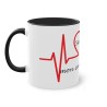 mug noir sans toi mon cœur s'arrête