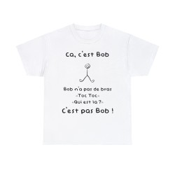 T-shirt Blanc Bob