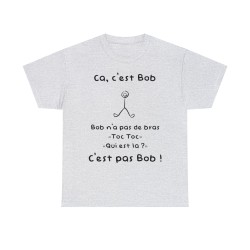 T-shirt cendre Bob
