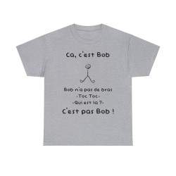 T-shirt gris Bob