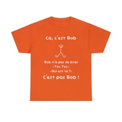 T-shirt orange Bob