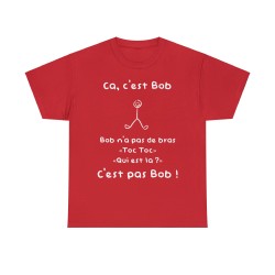 T-shirt rouge Bob