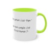 Mug vert clair Mon surnom c'est