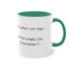 Mug vert foncé Mon surnom c'est