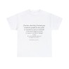 t-shirt blanc j'avoue, des fois...
