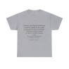 t-shirt gris j'avoue, des fois...