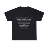 t-shirt noir j'avoue, des fois...