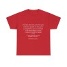 t-shirt rouge j'avoue, des fois...