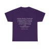 t-shirt violet j'avoue, des fois...